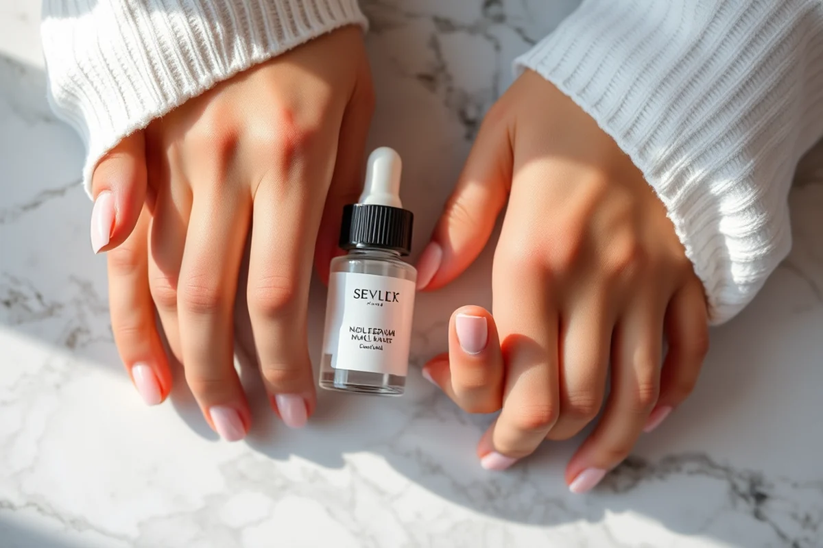 beginner gel nail lamp — Beginner Gel Nail Lamp (the finished result)