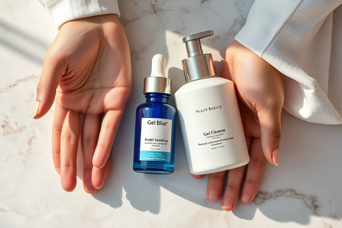 gel blue basics magniflex — Gel Blue Basics Magniflex (the finished result)
