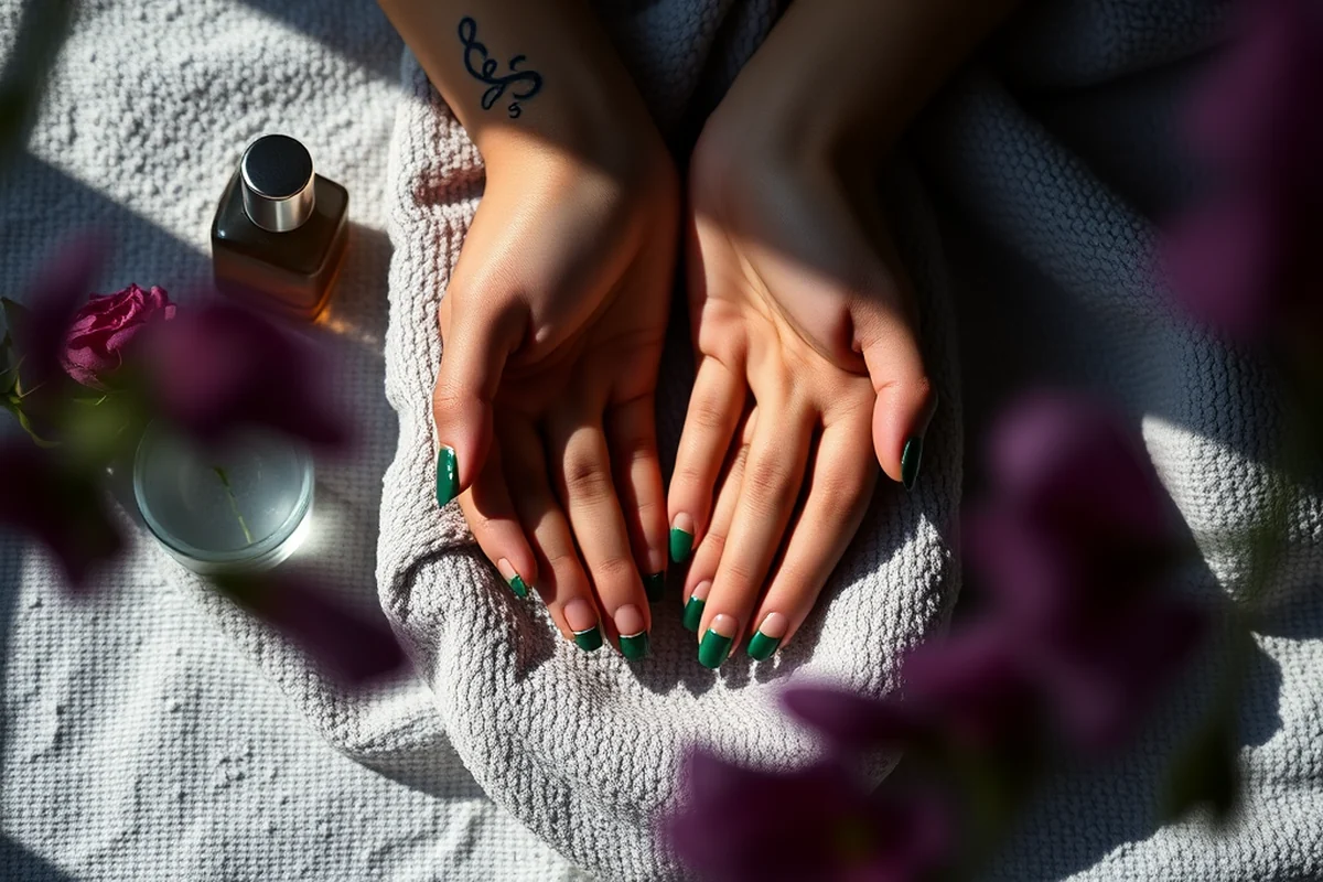 gel nails for september — Gel Nails For September (the finished result)