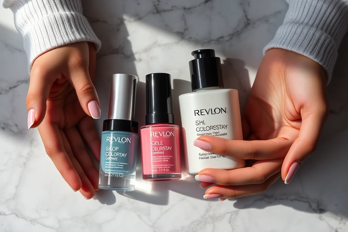 revlon colorstay gel envy beginner's luck — Revlon Colorstay Gel Envy Beginner'S Luck (the finished result)