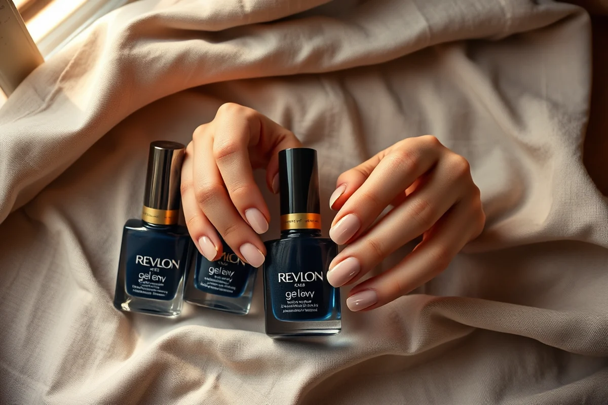 revlon gel envy beginner's luck — Revlon Gel Envy Beginner'S Luck (the finished result)