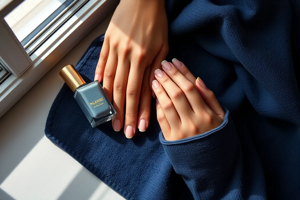 gel nail kit for beginners with everything — Gel Nail Kit For Beginners With Everything (the finished result)