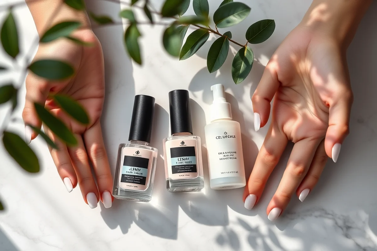 gel nail polish kit — Gel Nail Polish Kit (the finished result)
