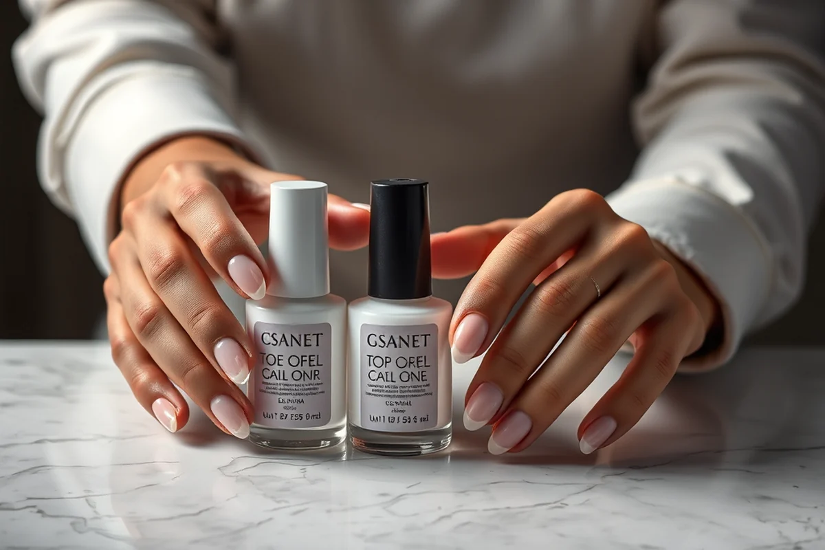 top coat gel nail polish — Top Coat Gel Nail Polish (the finished result)