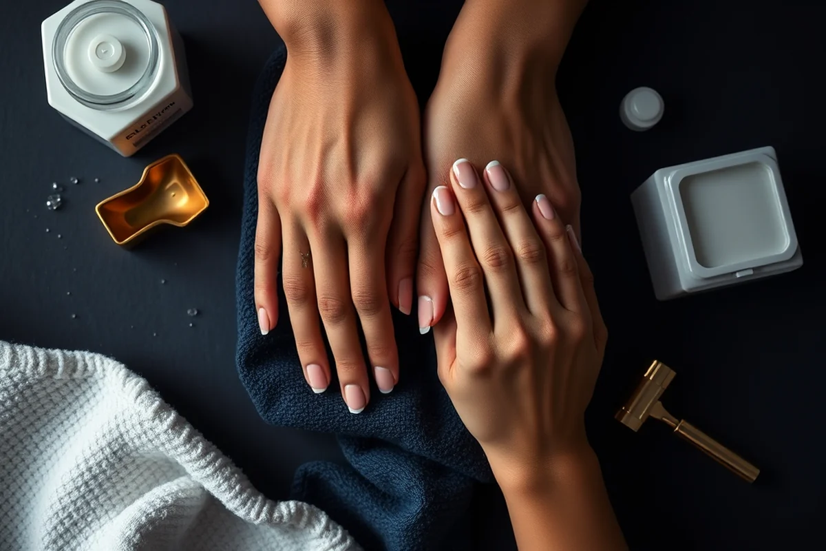 how to apply gel x nails at home — How To Apply Gel X Nails At Home (the finished result)